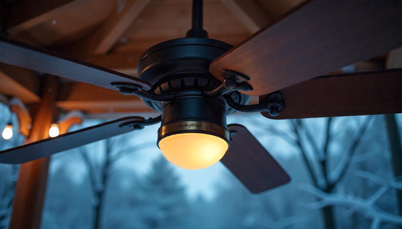 outdoor ceiling fan with light