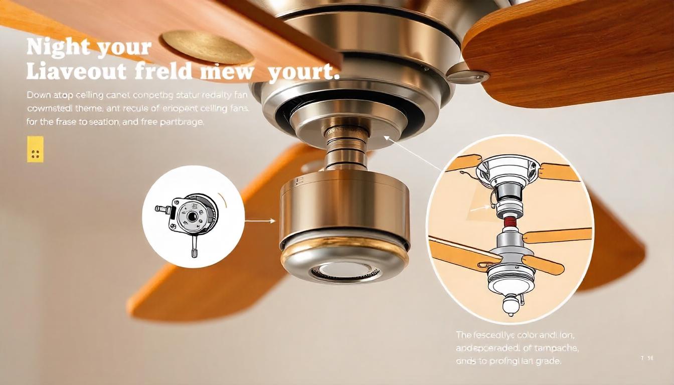 flush mount ceiling fan with light