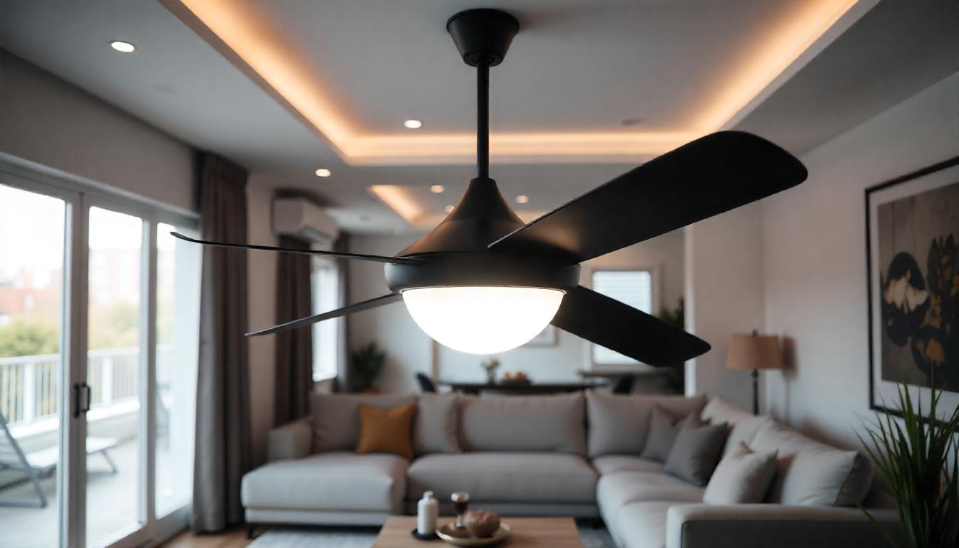 Transform Your Space with Black Ceiling Fans and Large Ceiling Fans: A Functional and Stylish Guide