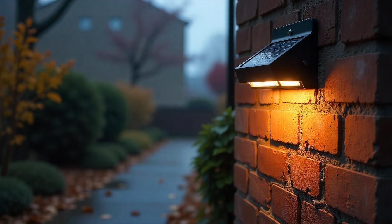 Solar Powered Outdoor Wall Lights in Cloudy Areas: Solutions to Improve Performance