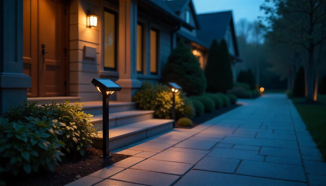 How Solar Motion Lights Enhance Your Home Security