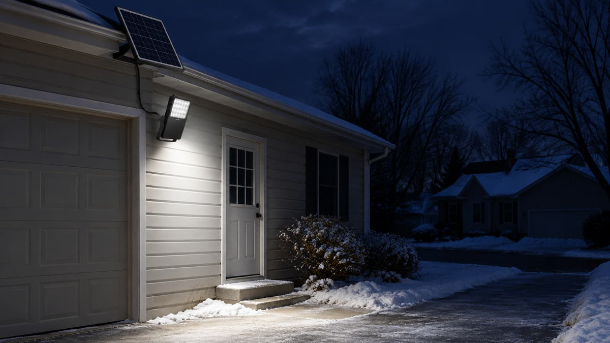 Grid-Independent Security: Emergency Solar Lighting Solutions for Winter Power Outages