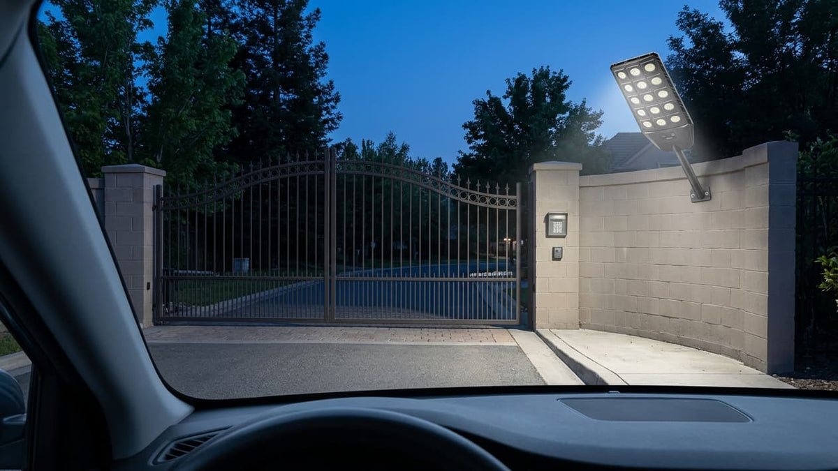 The Perfect Gate & Driveway Solution: Eliminating Driver Blind Spots with HY015