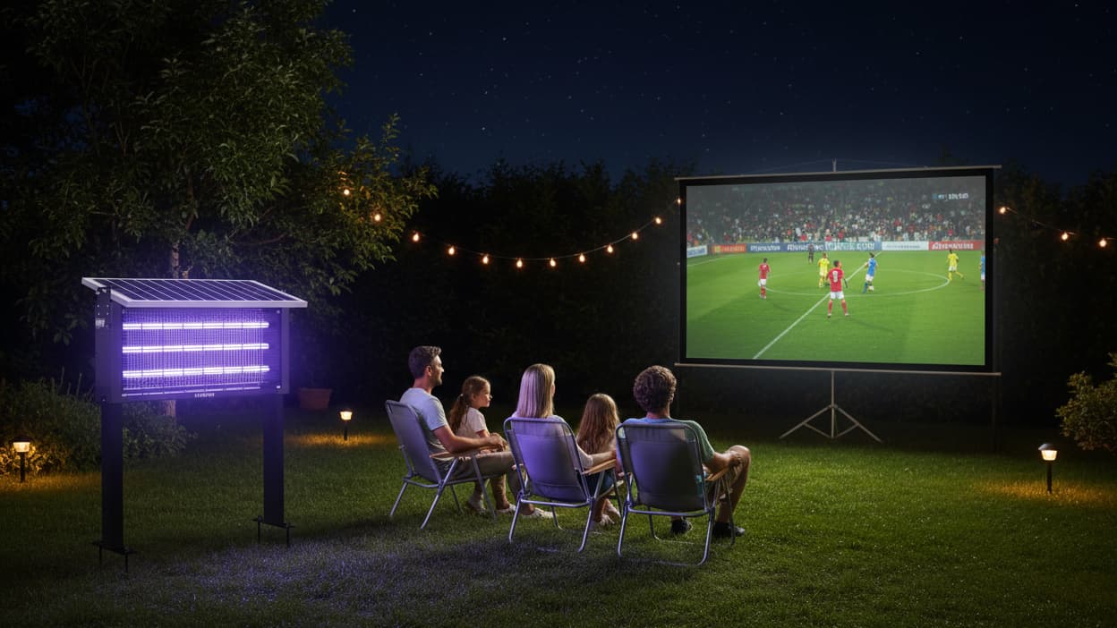 Your Backyard Watch Party Deserves Better Than Bug Spray — The Solar Bug Zapper Game Plan for World Cup 2026