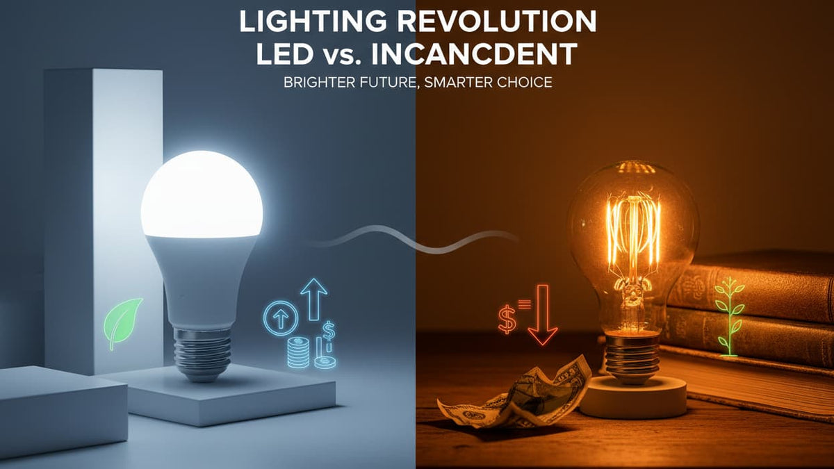 LED vs Incandescent Light: Complete 2026 Cost & Savings Comparison