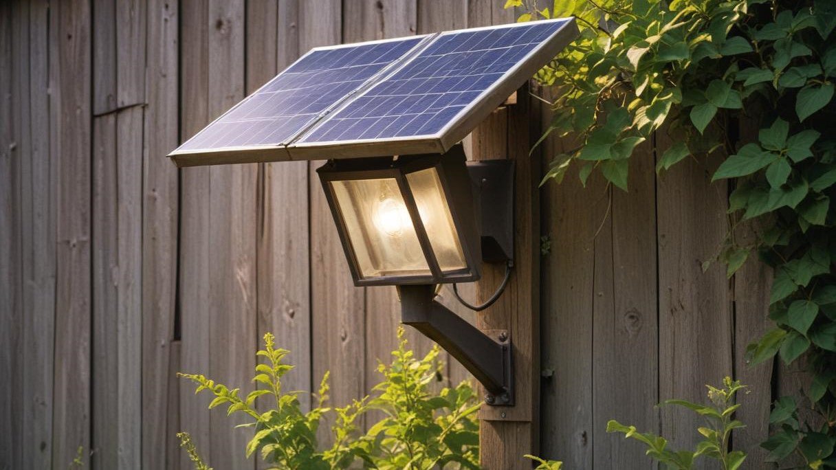 solar floodlight