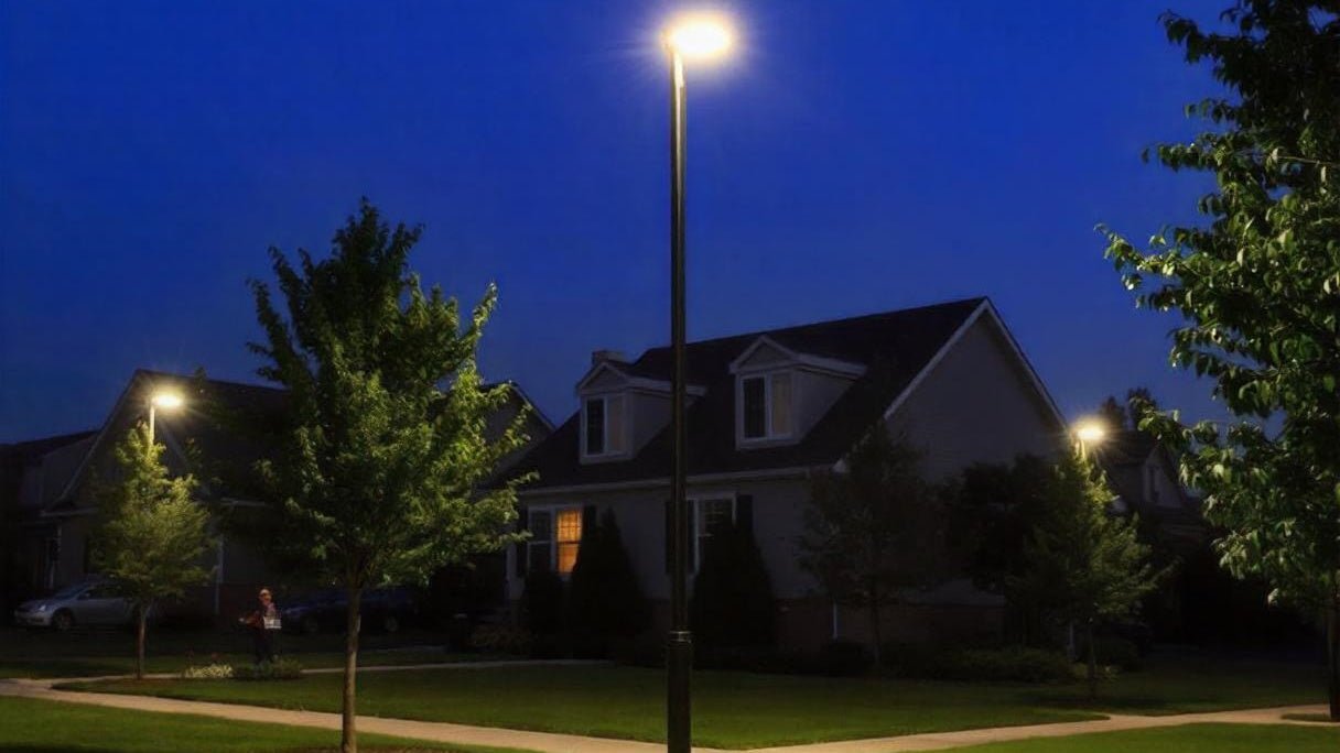 led pole light