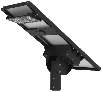 Hykoont ZD490 Monocrystalline Panels with Wind-Resistant High-Efficiency Solar Street Light