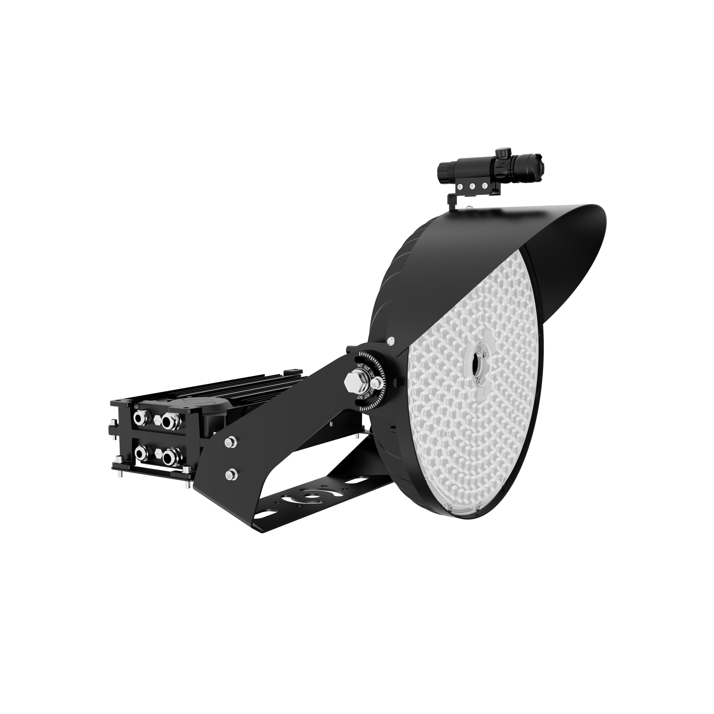 Hykoont LED Sports Field Light 300W to 1200W with Lumileds LEDs and Custom Optics
