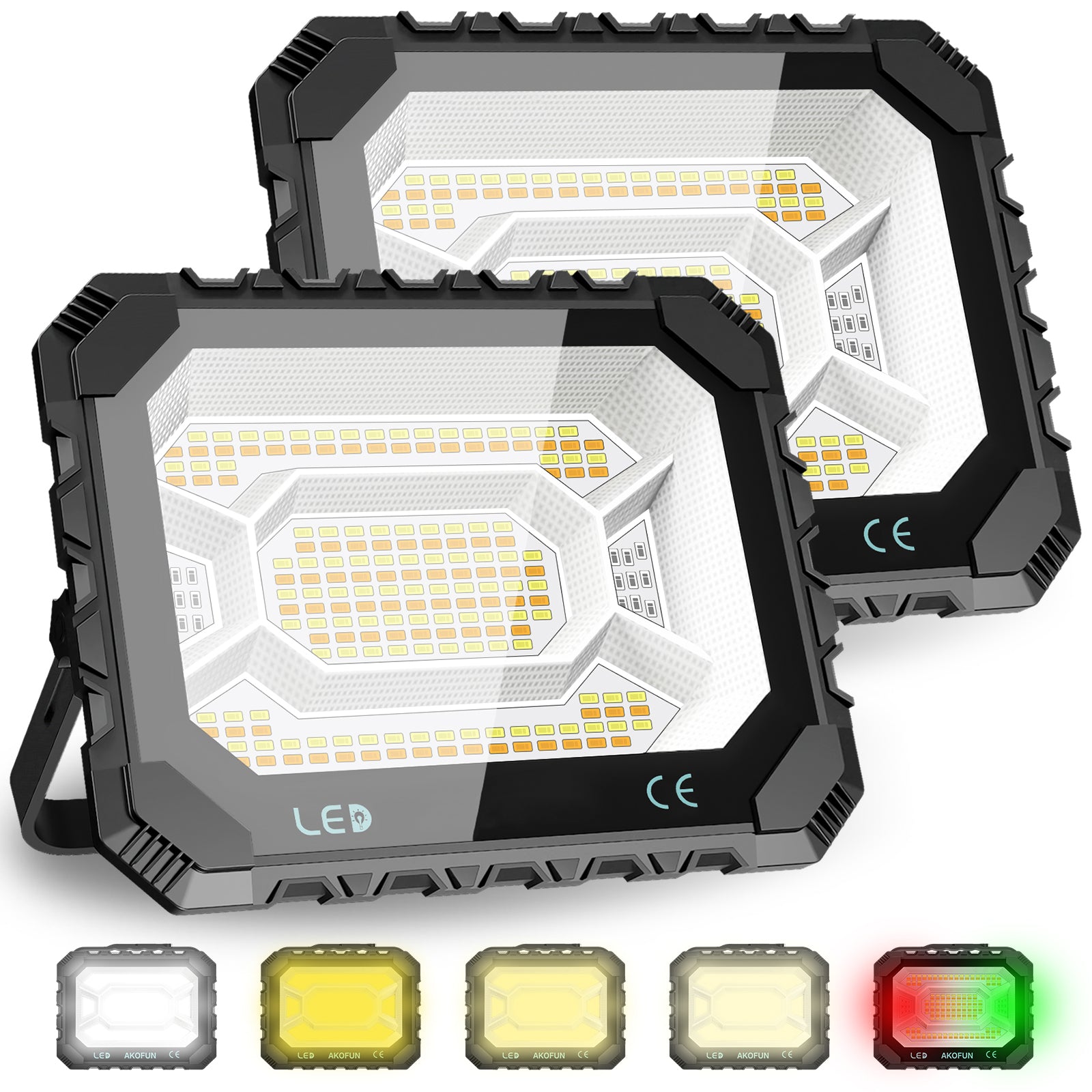 Hykoont IP66 Multifunctional LED Solar Work Light