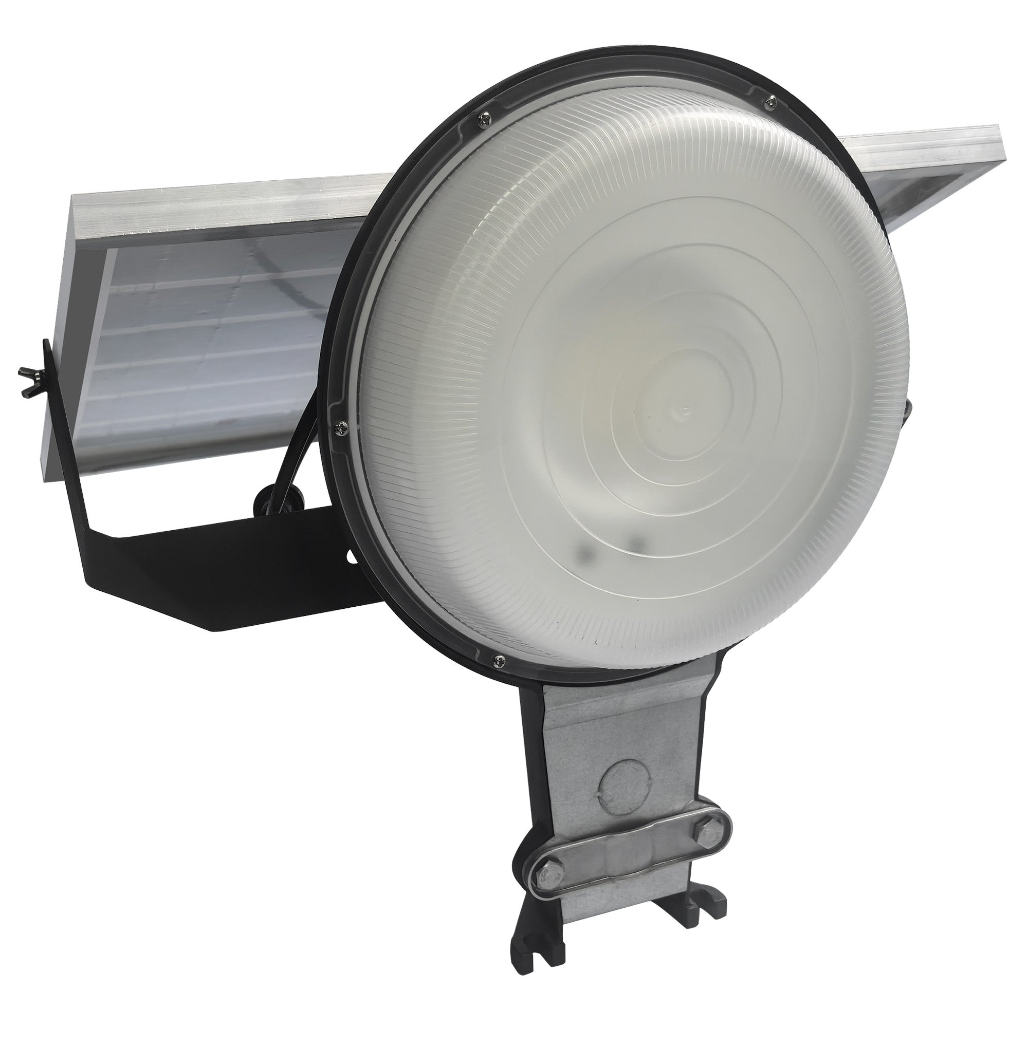 Hykoont ZD475 Solar Barn Light with Photocell CCT Adjustable Durable Die-Cast Aluminum