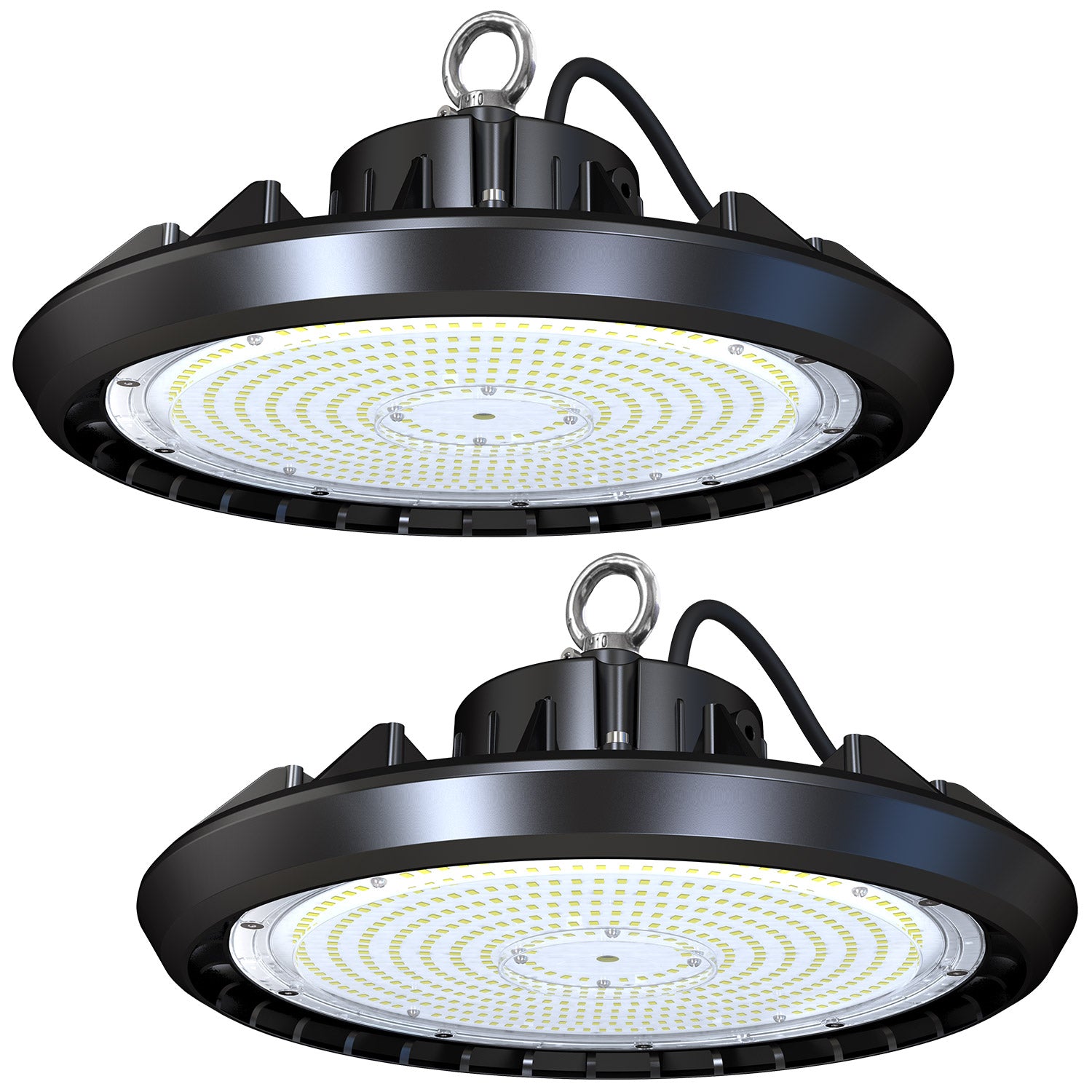 Hykoont UFO LED High Bay Lights 100/150/200 Watt, 4000-5000K, 150LM/W, IP65