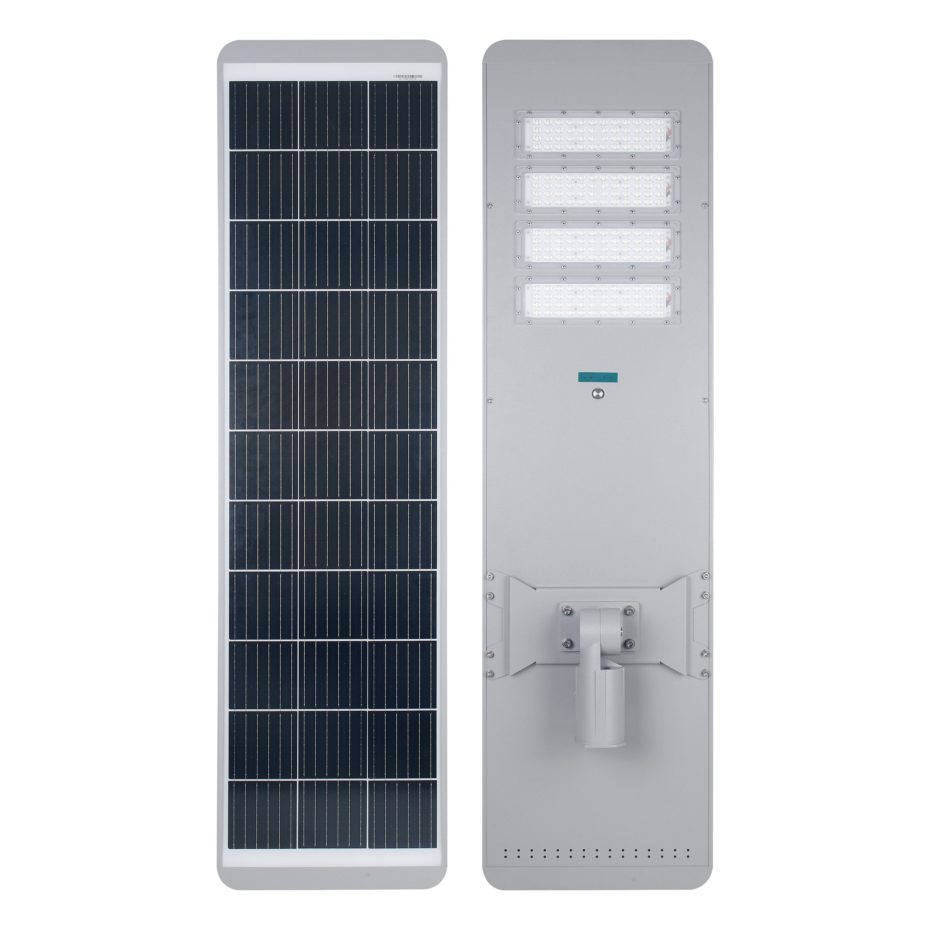 NT100A 100W High-Brightness Solar Street Light 320WH LiFePO4 Battery MPPT Controller All-Weather Outdoor Lighting