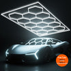 Hykoont 14 Grid with Frame 73920LM LED Hexagon Grage Lights