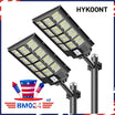 Hykoont BM024 160W Solar Street Light 21600 Lumens 2PACK