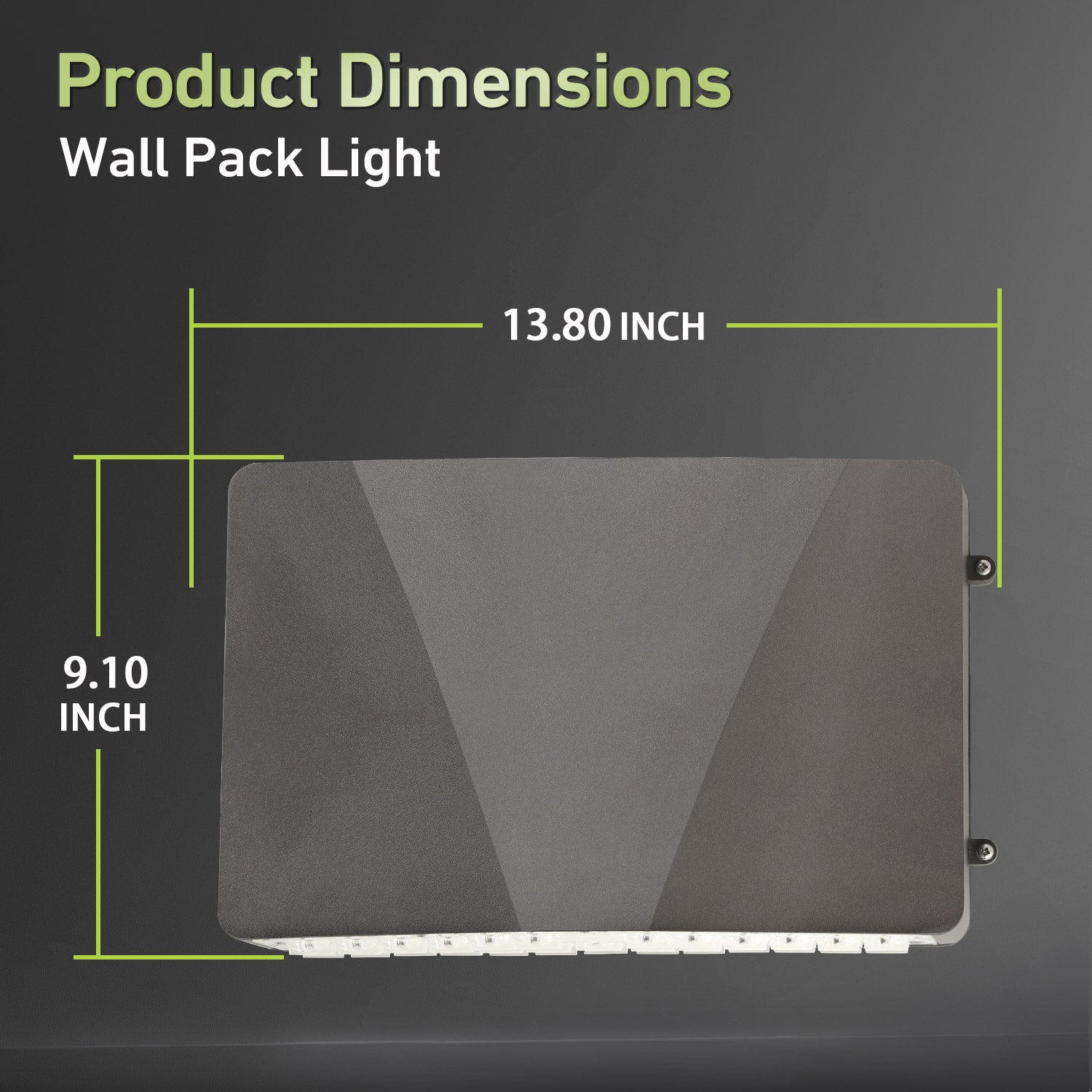 Hykoont 70W Full-cut off Wall Pack Lights