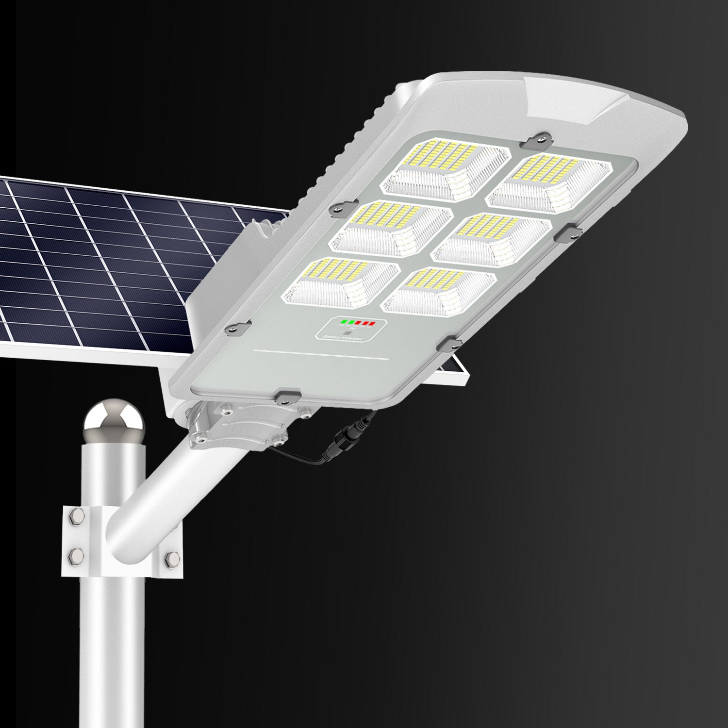 Hykoont BD006S Solar Street Light-White