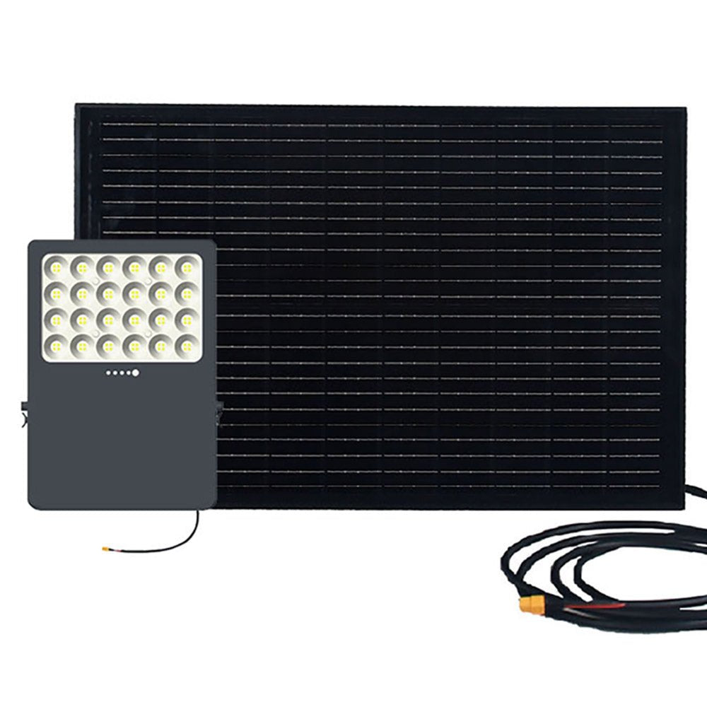 OK50C 50W 288WH High-Performance Solar Flood Light with Customizable Lighting