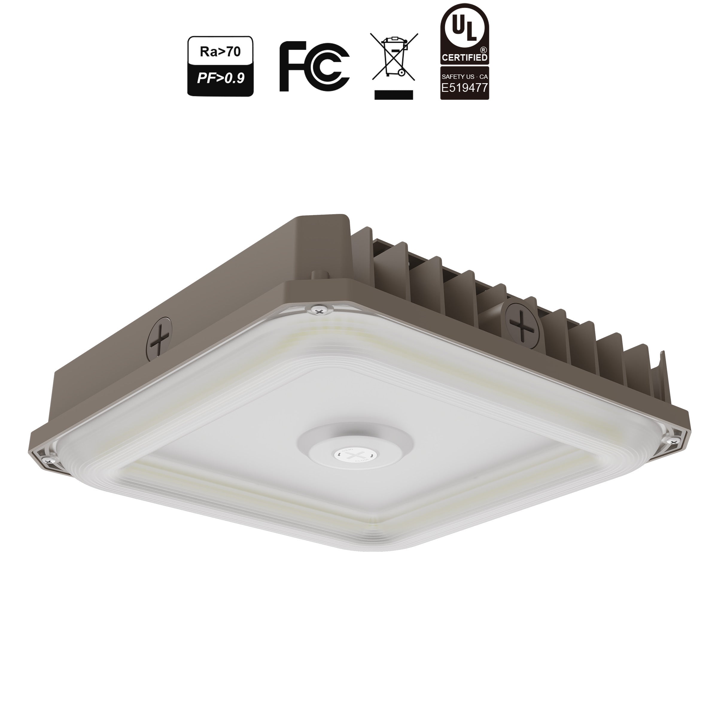 Hykoont GP04 Series Tunable LED Garage Canopy Light