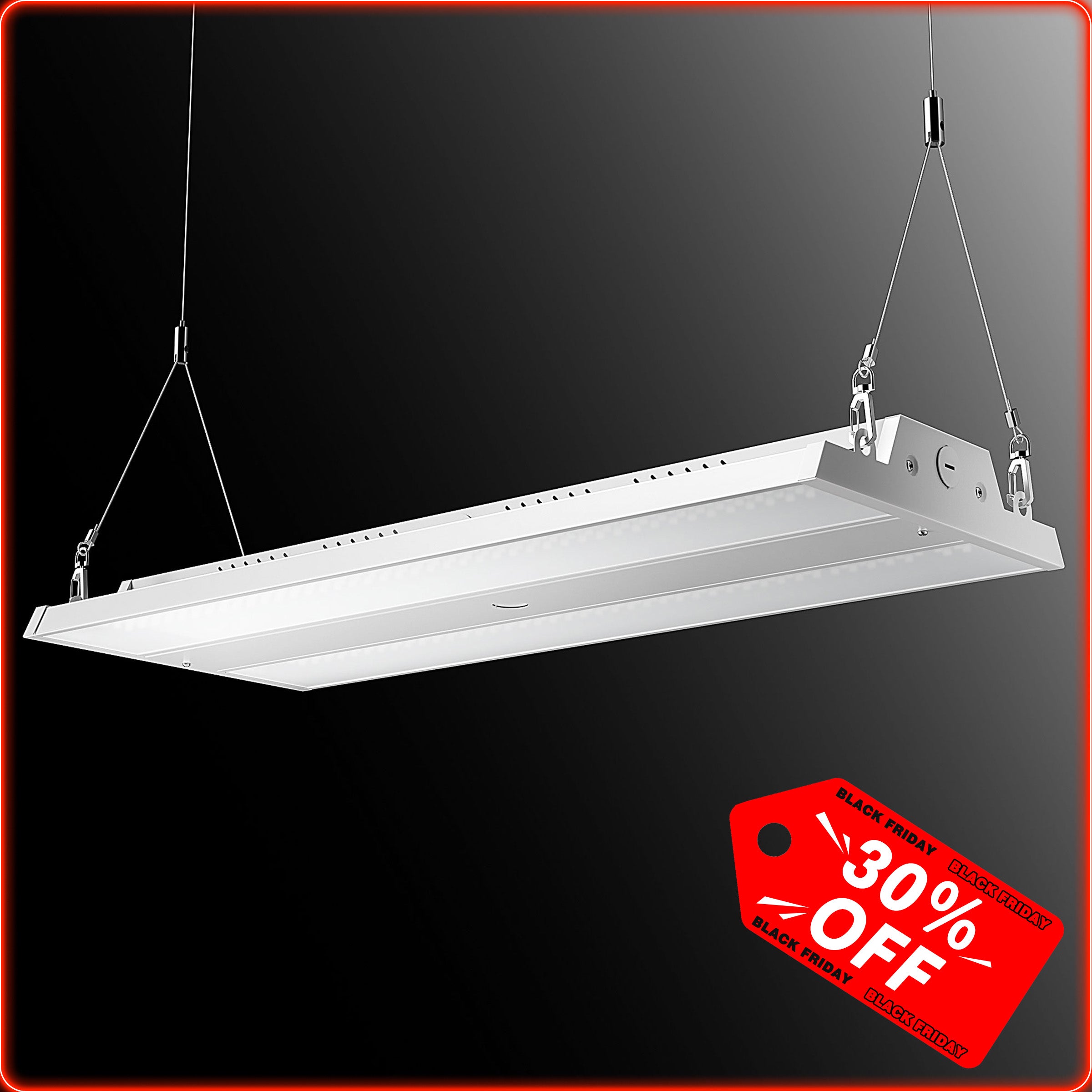 Hykoont GC376 150W 22500LM Linear LED High Bay Light UL DLC Certified