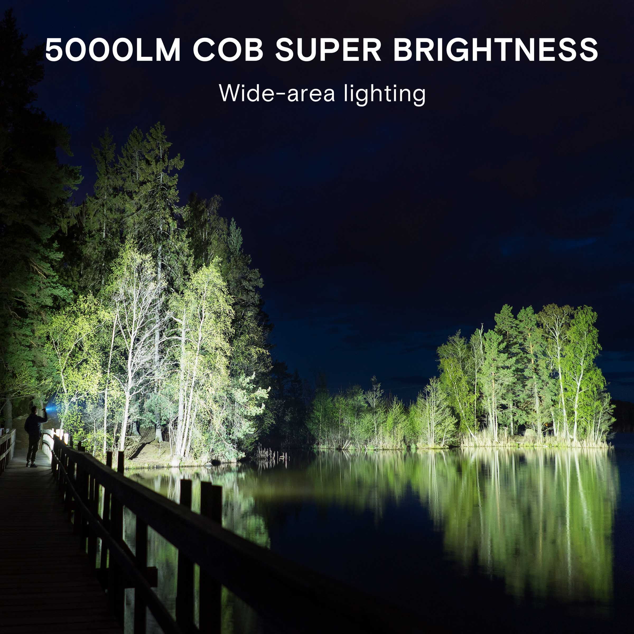 HYKOONT HYK-001 5000LM Super Bright Magnetic Camping&work Light |2700K–6900K | Waterproof & Rechargeable