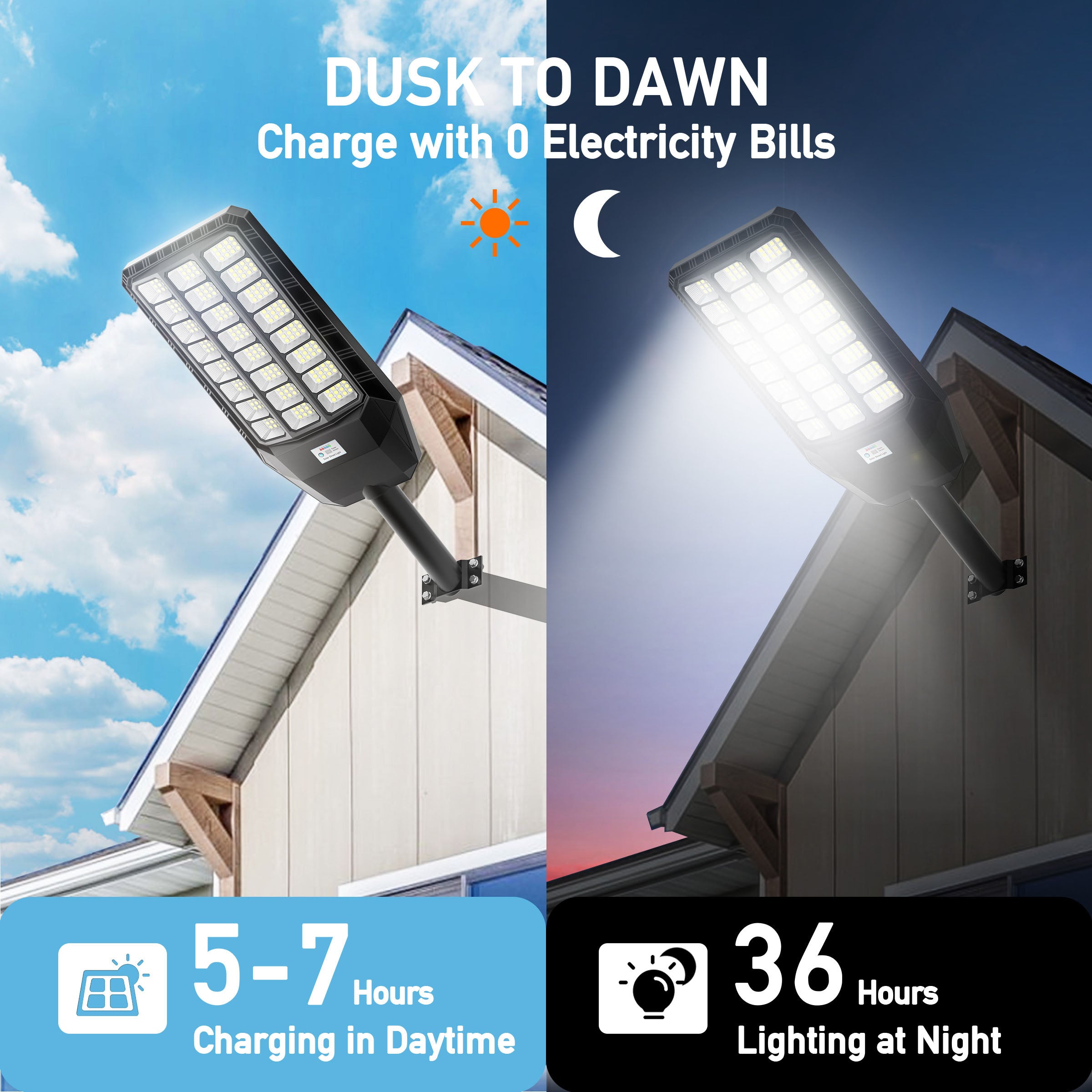 Hykoont TW024 Solar Street Light