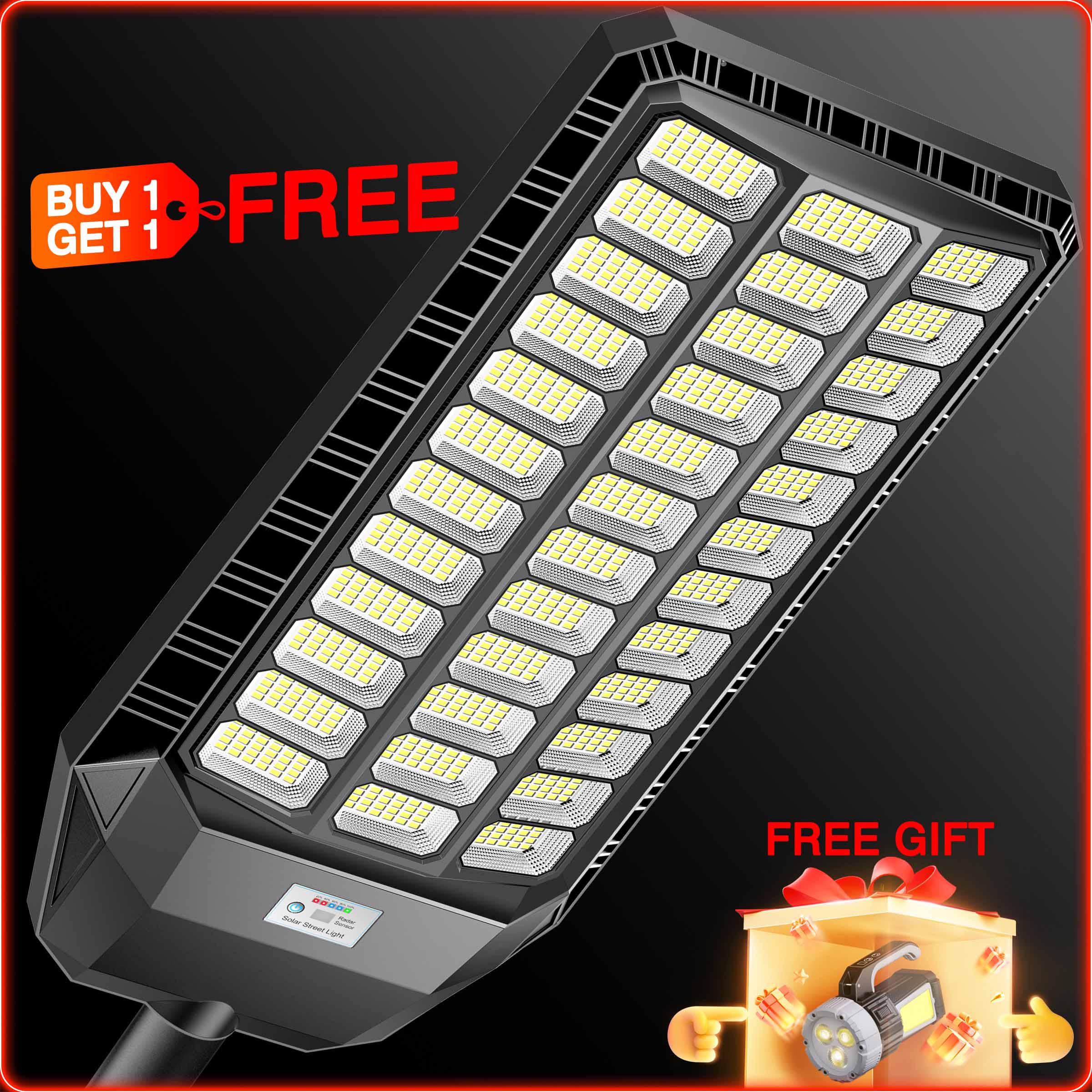 [BOGO] Hykoont TW036 360W Solar Street Light 50400 Lumens