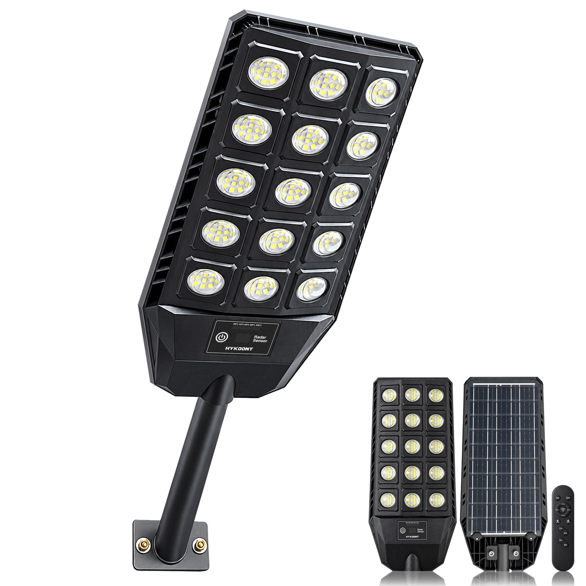 Hykoont TW015 15000LM Large Lens Solar Street Light Pre-Order (Ships in 1 month)