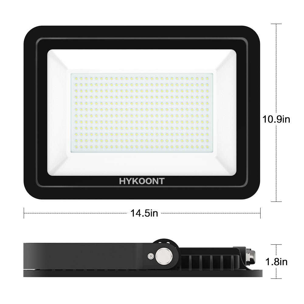 مجموعة Hykoont SMD300 من قطعتين من مصابيح LED بقدرة 300 وات، 12500 لومن