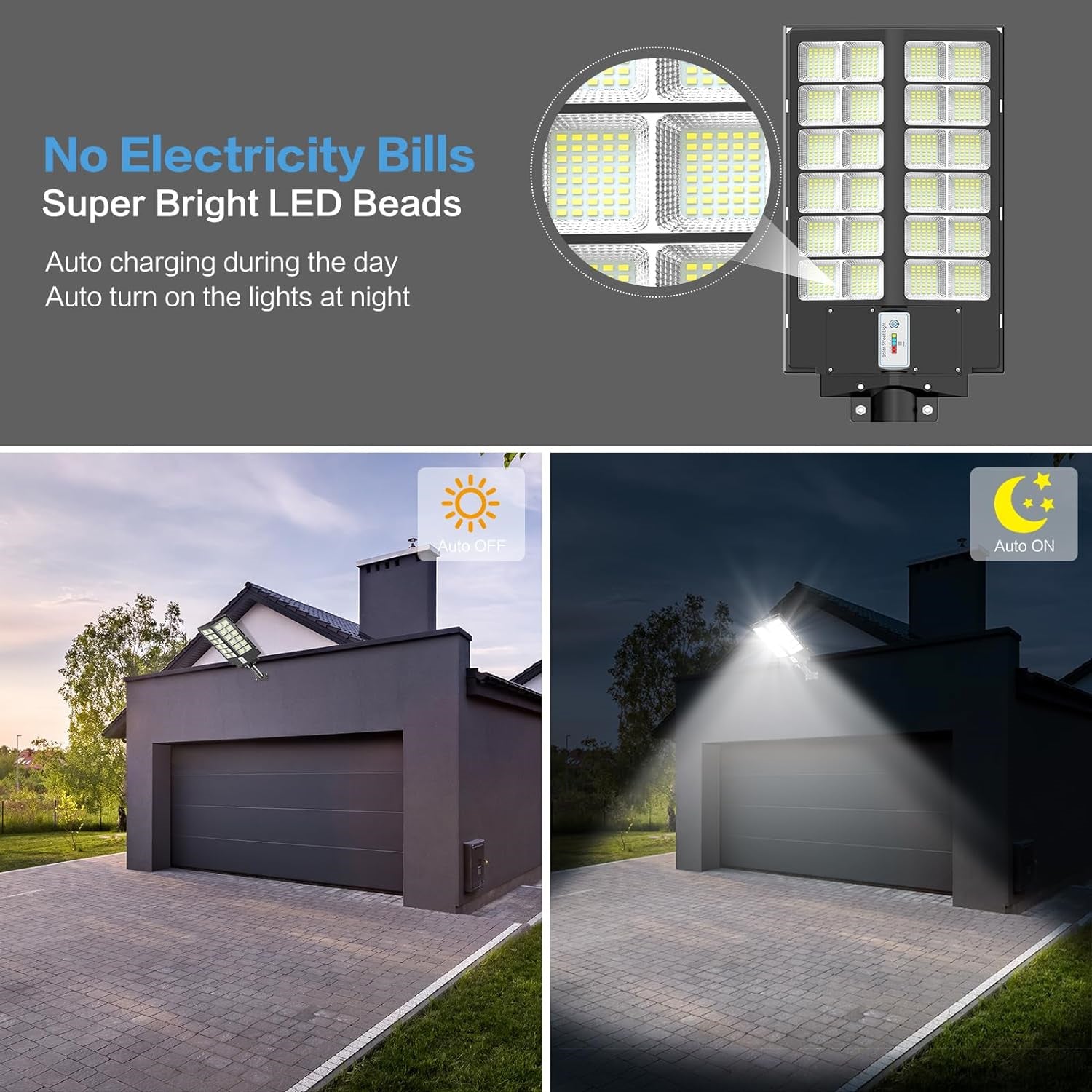 BC024 Solar Street Light 2400W
