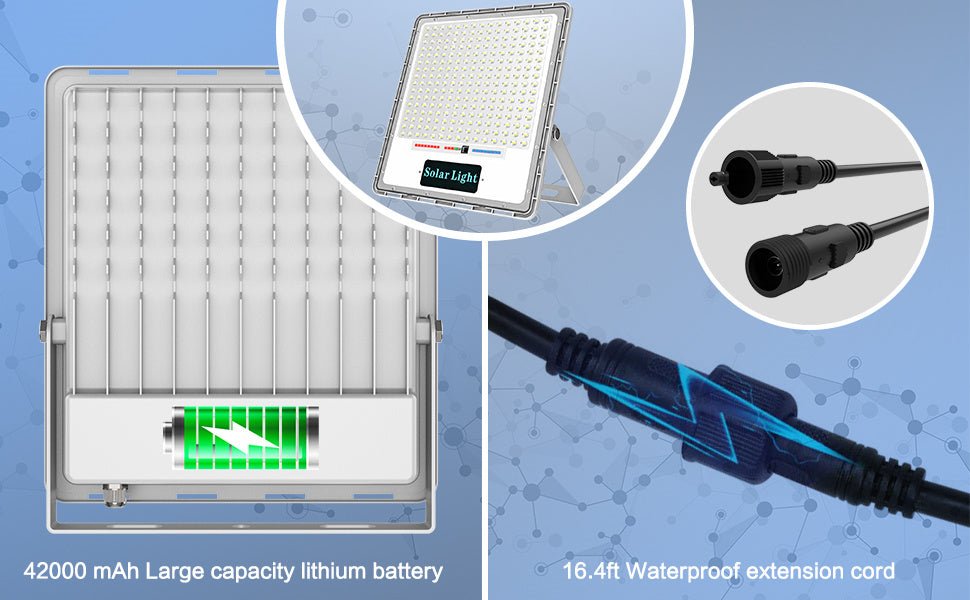 Hykoont XC930 Solar Flood Lights