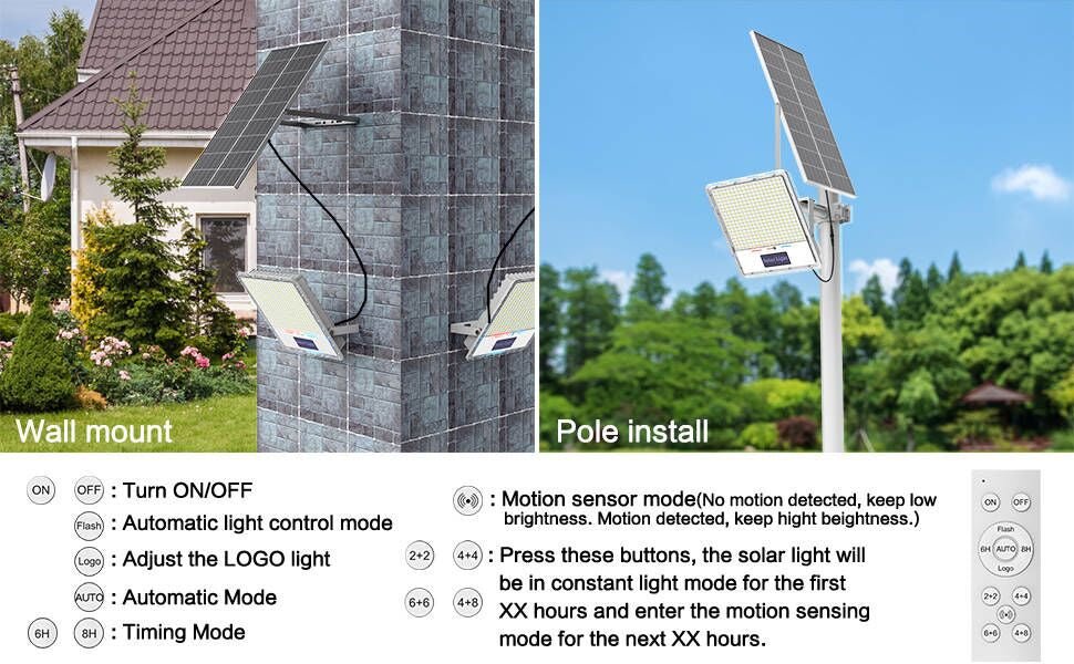 Hykoont XC930 Solar Flood Lights