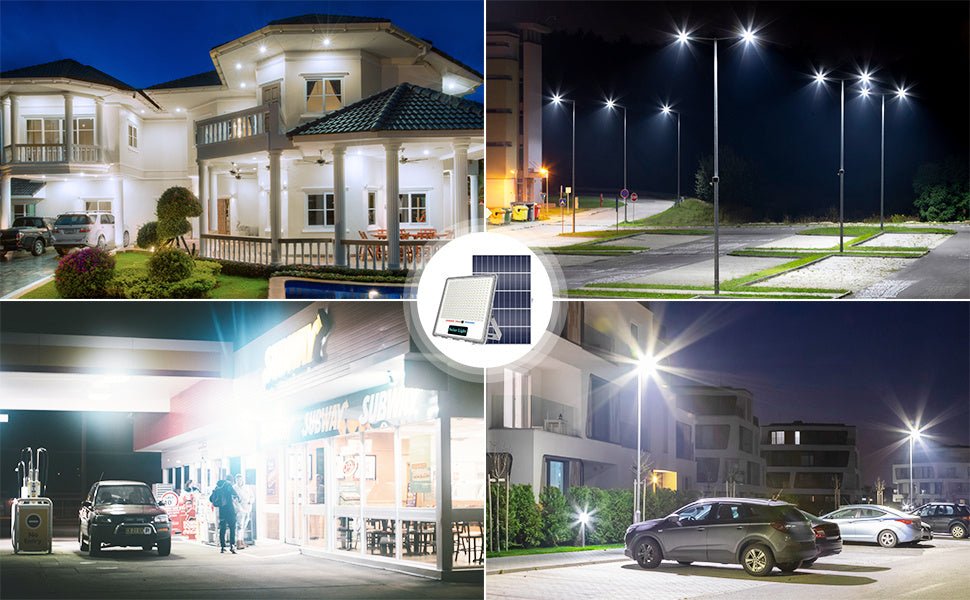 Hykoont XC930 Solar Flood Lights