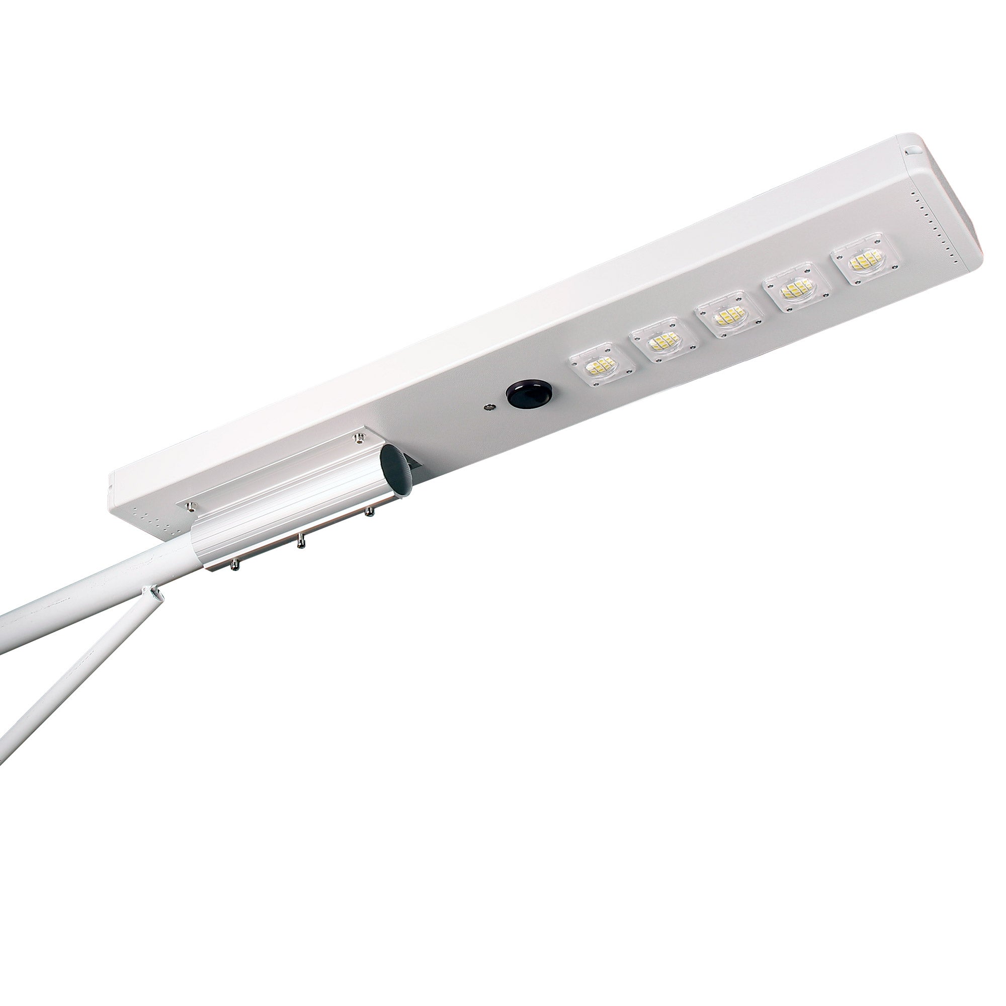 YK060 60W 9600LM Smart Solar Street Light with 144WH Li-FePO4 and Intelligent MPPT Control