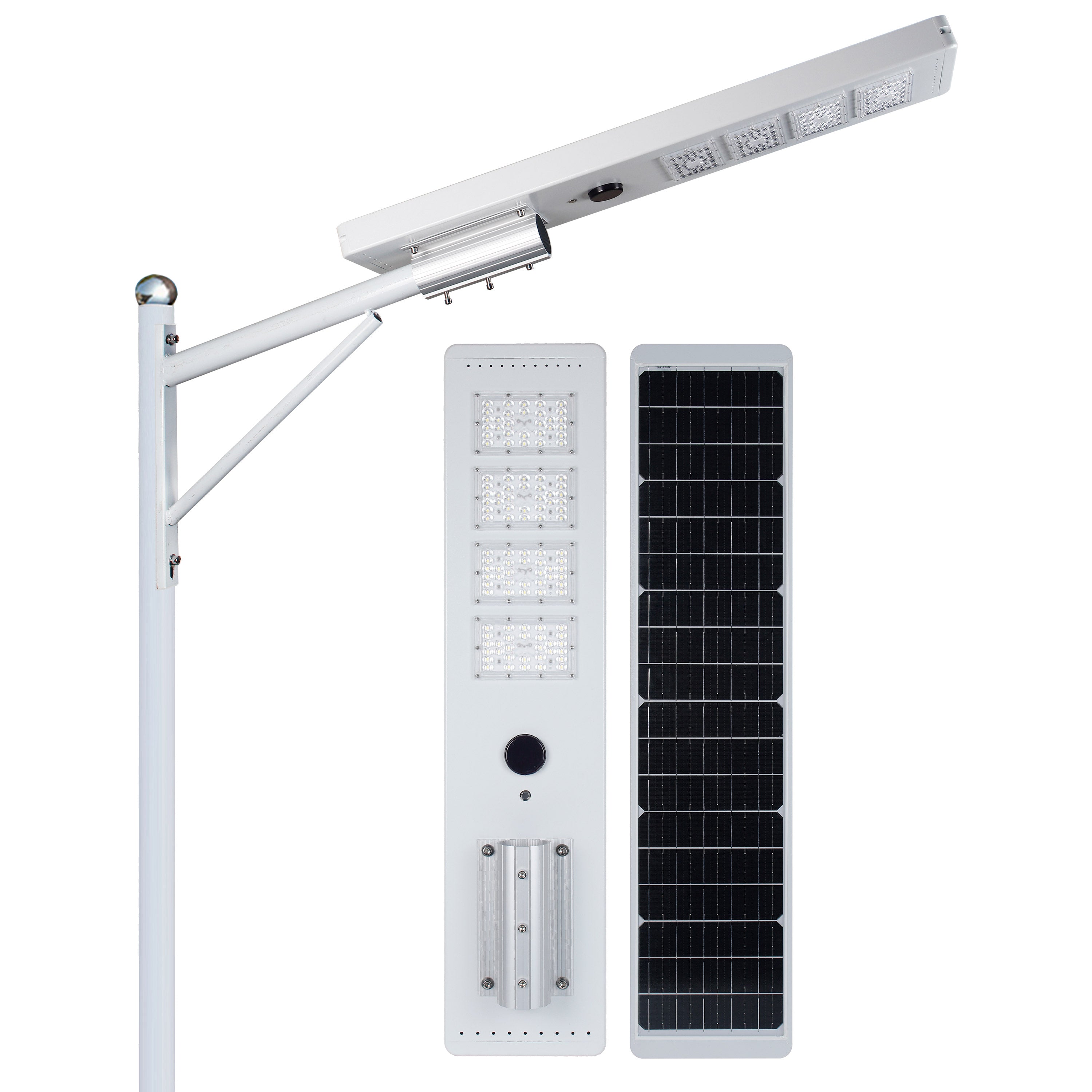 YK80-A 80W 9600LM Solar Street Light with 3 Types of Control and MPPT Control