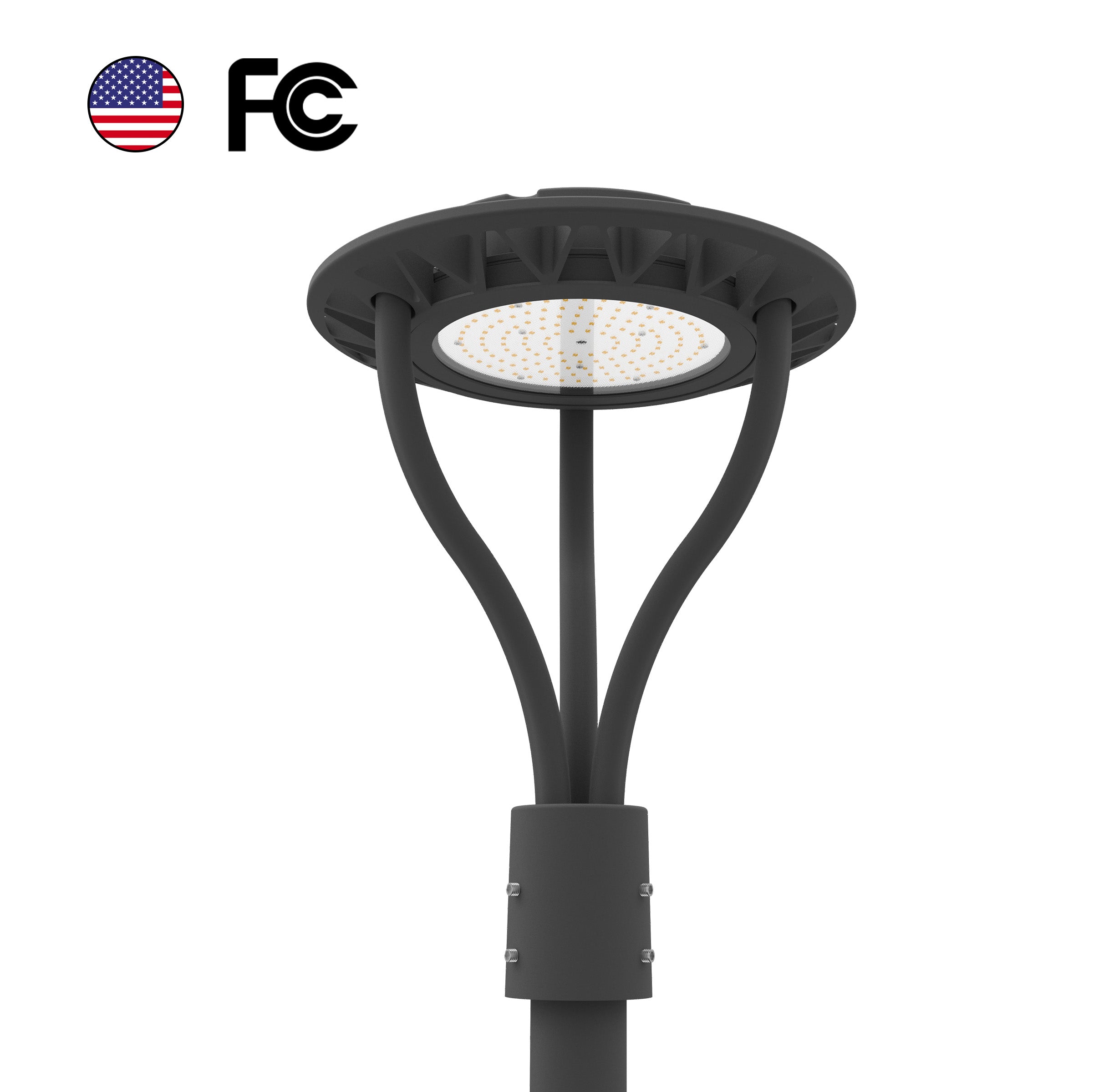 Hykoont PT01 Post Top Light 150/100/70W Selectable