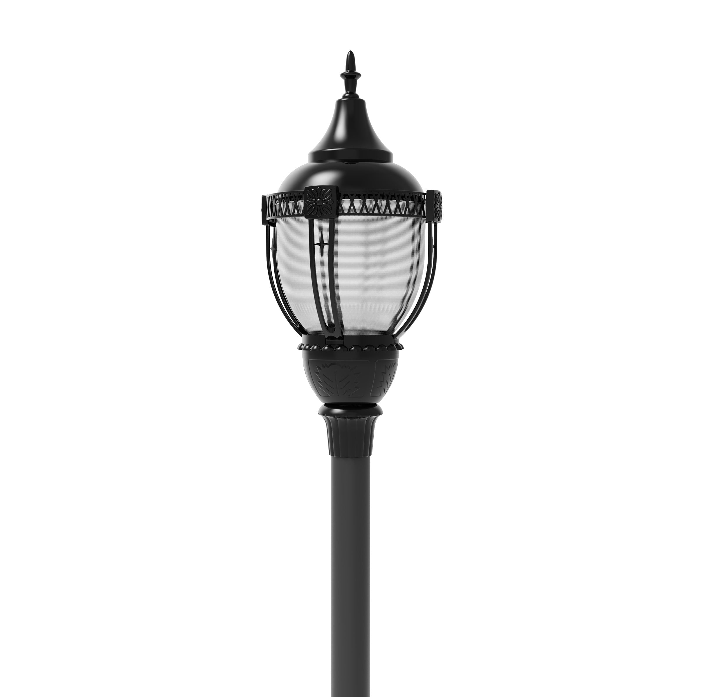 Hykoont PT03 Acorn LED Post Top Light Power Selectable with Photocell